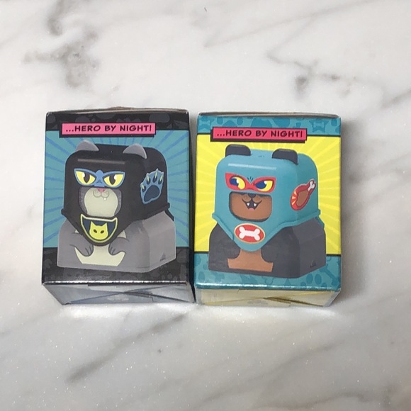 Pet Power Wendy’s Kids Meal Toys NWT Cat & Dog - Picture 6 of 8